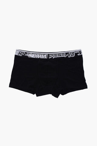 set of 3 boxers with logoed band at the waist