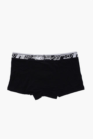set of 3 boxers with logoed band at the waist