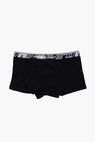 set of 3 boxers with logoed band at the waist