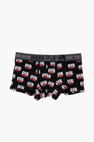 set of 3 boxers with logoed band at the waist