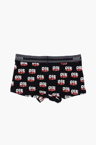 set of 3 boxers with logoed band at the waist
