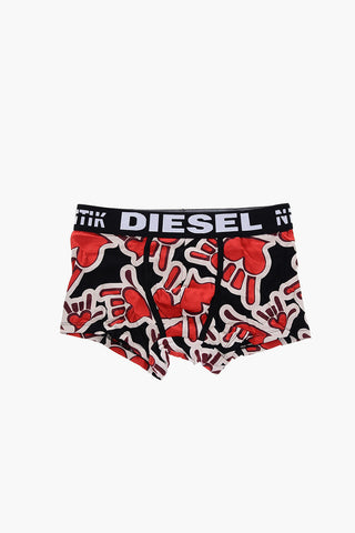 Cotton Stretch UMBX set of 3 boxers with logoed band at the waist