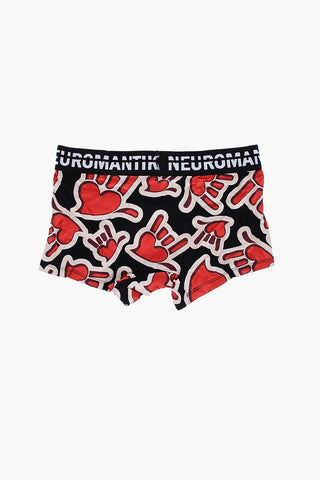 Cotton Stretch UMBX set of 3 boxers with logoed band at the waist
