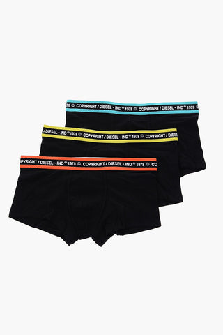 set of 3 boxers UMBX with logoed band at the waist