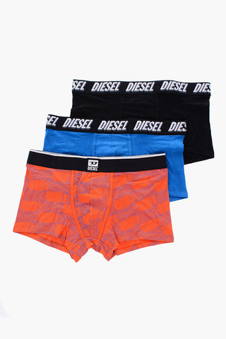 Contrasting Logo UMBX Set Of 3 Boxers