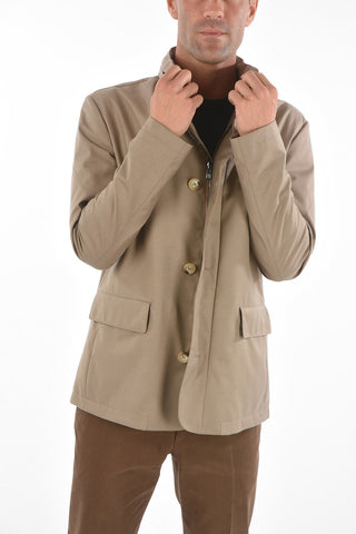 ID Water Resistant IDENTITY Windbreaker with Extractable Hood