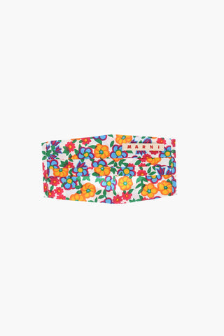 floral printed cotton face mask cover