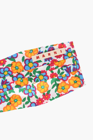 floral printed cotton face mask cover