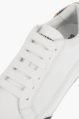 ponyskin detail leather BUMPER sneakers