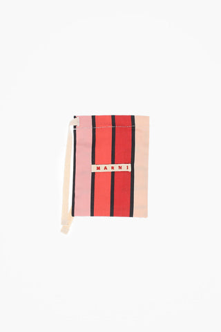 Striped Cotton Face Mask Cover
