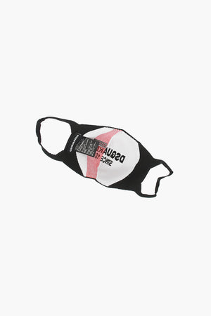 Face Mask with Contrasting Logo
