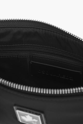 ZIp Clusure Solid Color Nylon Clutch Bag