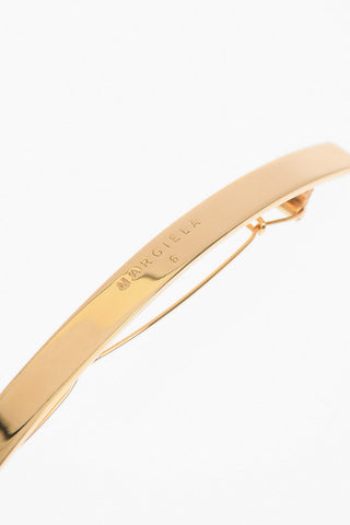 MM6 Logoed Solid Color Hair Clip