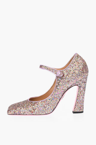 12cm Glitter SPARKLE Mary Jane Pumps