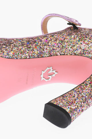 12cm Glitter SPARKLE Mary Jane Pumps