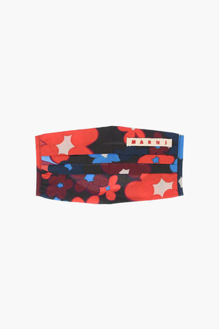 floral printed cotton face mask cover