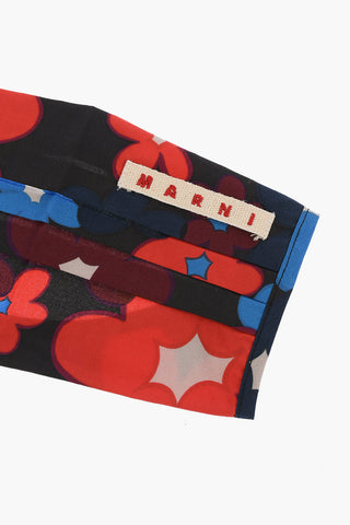 floral printed cotton face mask cover