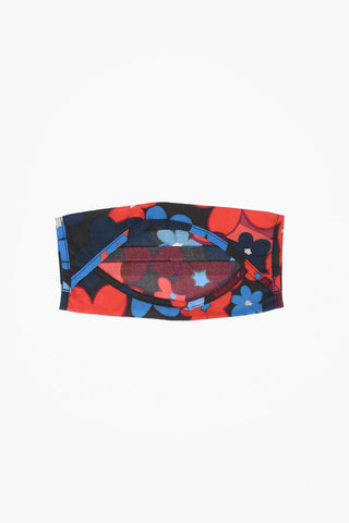 floral printed cotton face mask cover