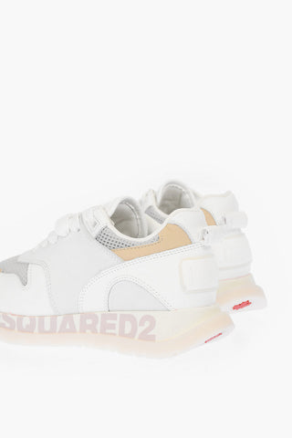 sneakers RUNNING in pelle e tessuto
