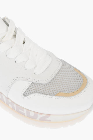 sneakers RUNNING in pelle e tessuto