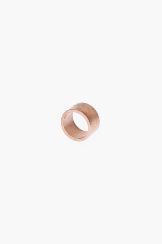 MM11 Anello Band in Argento Logato