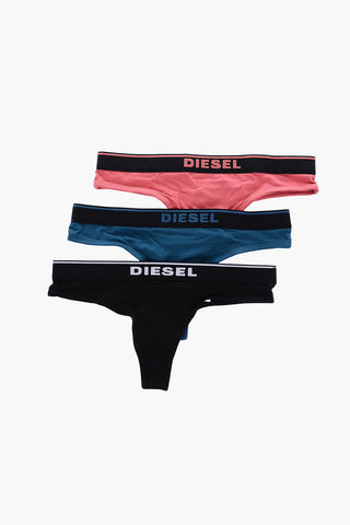 stretch cotton UFST-STARS 3 thong set