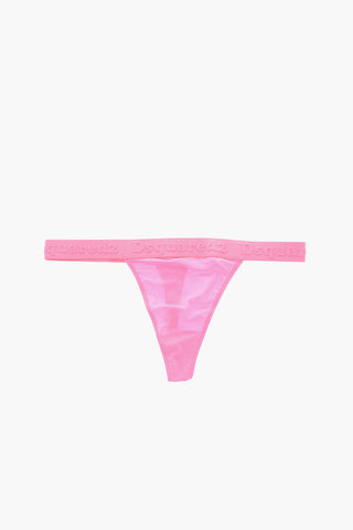 solid color stretch thong