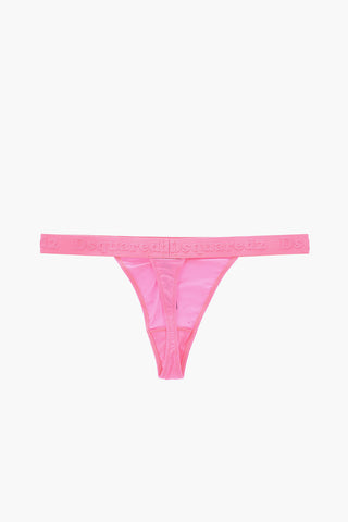 solid color stretch thong