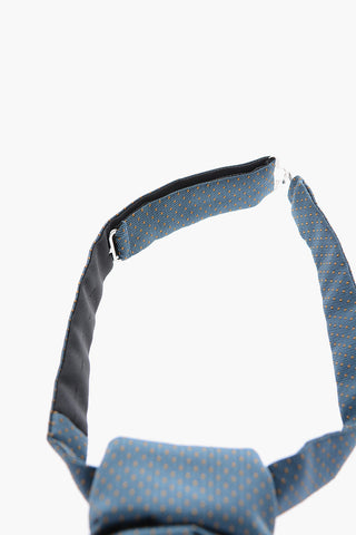 CC COLLECTION Ascot Tie with Mini Dots Pattern