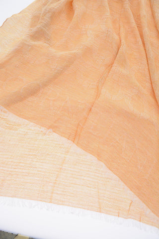 Flax Blend Frayed Foulard
