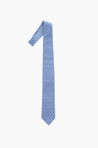 CC COLLECTION Cravatta in misto Seta con Motivo Herringbone