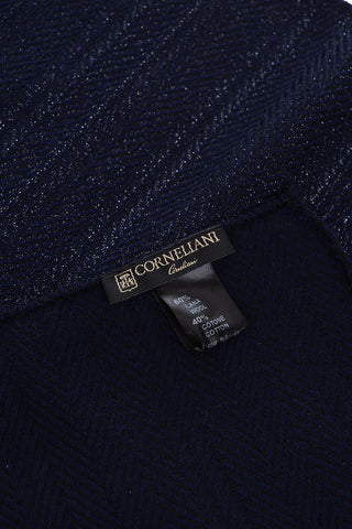 DOUBLE patterned silk pocket square