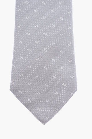 CC COLLECTION Cravatta in Seta con Motivo Paisley