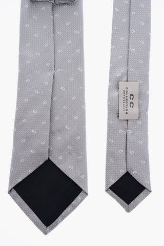 CC COLLECTION Cravatta in Seta con Motivo Paisley