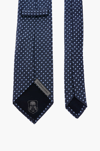 Silk Tie with Polka Dots