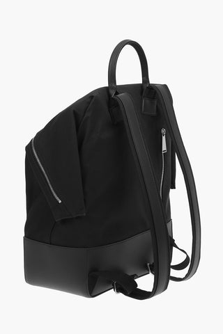 Zaino BONDED in Pelle e Tessuto