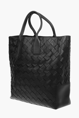 Maxi Borsa Tote in Nappa Intrecciata