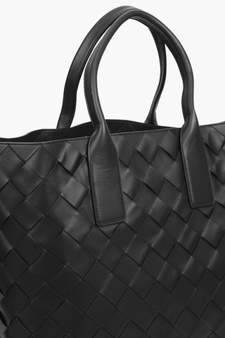 Maxi Borsa Tote in Nappa Intrecciata