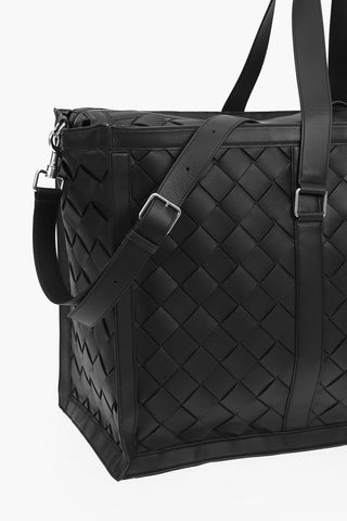 Borsa da Viaggio HIDROLOGY in Nappa Intrecciata
