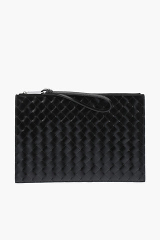 Pochette in Pelle intrecciata