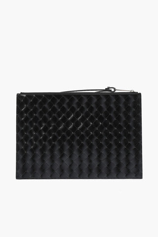 Pochette in Pelle intrecciata