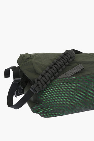 Nylon Crossbody Bag with Rope Handle