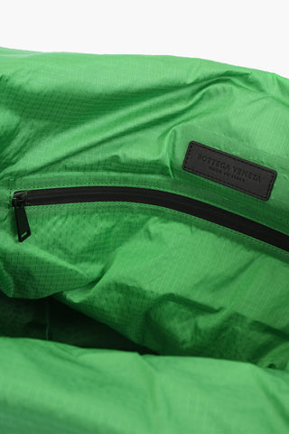 Nylon Crossbody Bag with Rope Handle