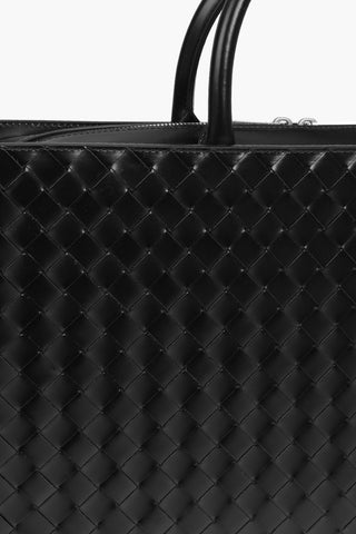 Adjustable Strap A4 2WAY Leather Briefcase