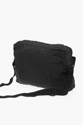 Foldable INTRECCIATO Nylon Shoulder Bag
