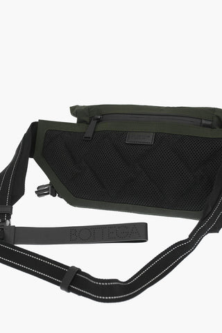 Mesh Detail GREEN PAPER Nylon Beltbag