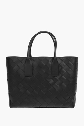 Borsa Tote in Pelle Intrecciata  