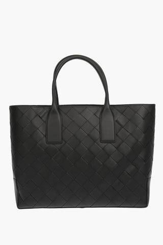 Borsa Tote in Pelle Intrecciata  