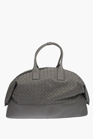 Borsa Weekender in Nappa Intrecciata