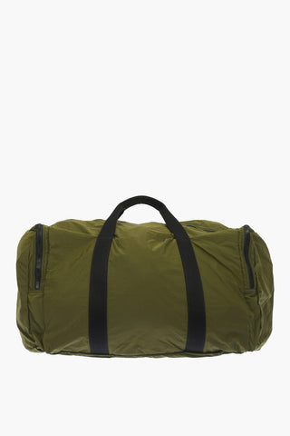 Borsa da Viaggio PAPER Estraibile in Nylon e Pelle Nappa intrecciata
